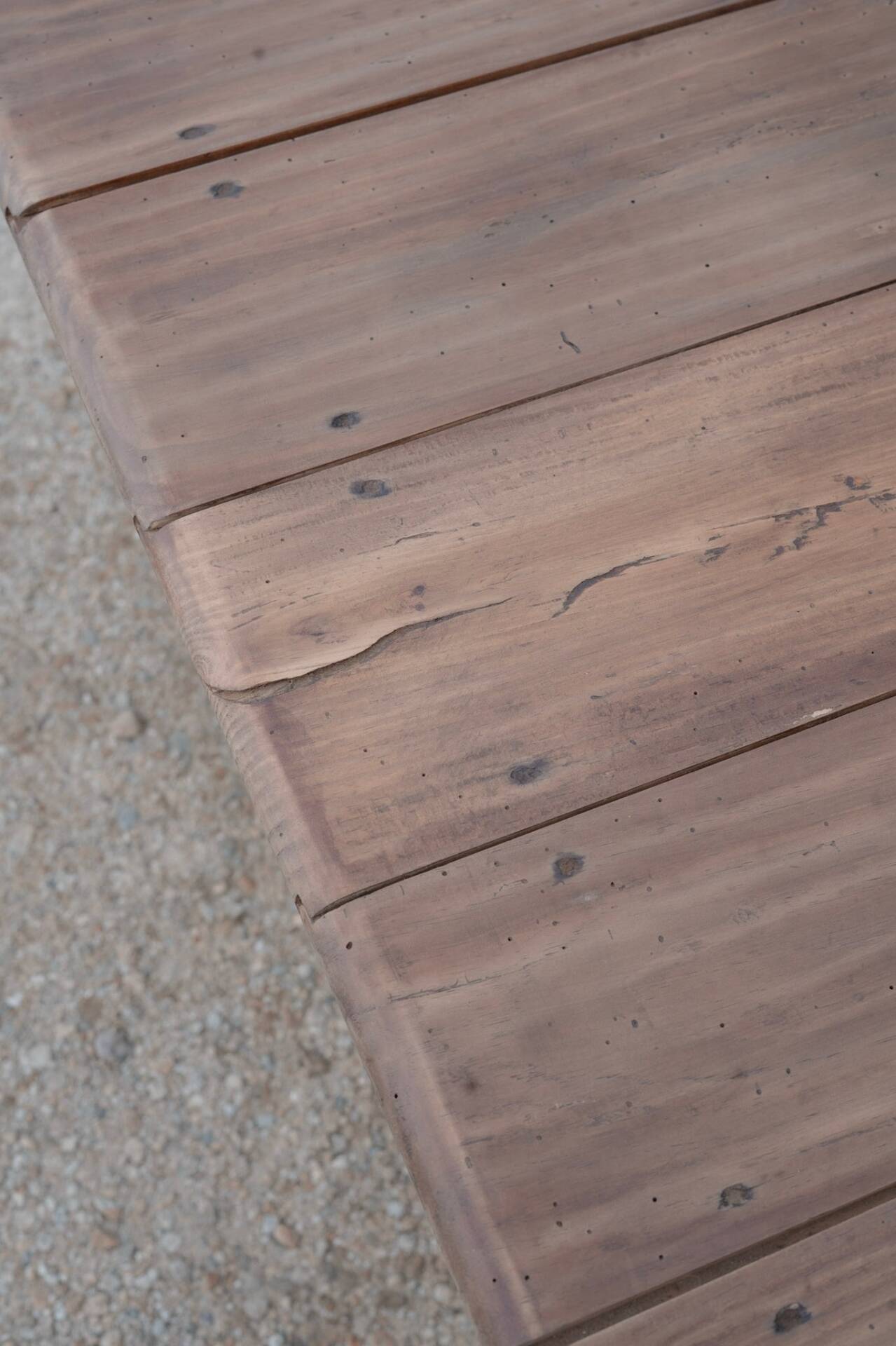 Renovated old farmhouse table