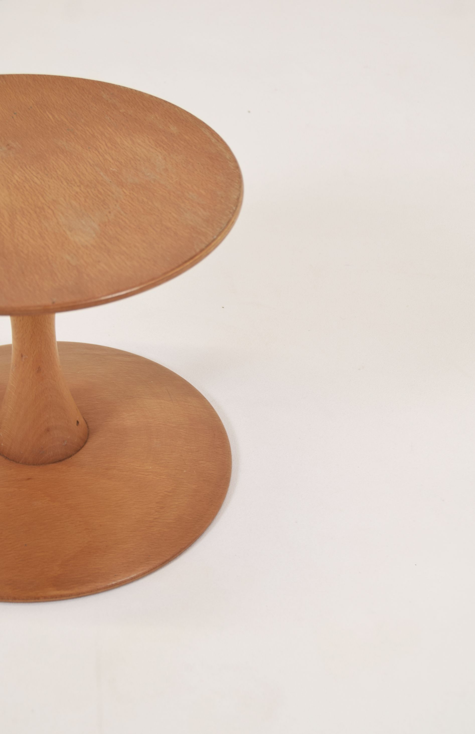 Toadstool high chair designed by Nanna Ditzel for Kolds Savvaerk, 1960s