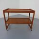 Teak Bar Cart by Holger Georg Jensen for Kubus, Denmark, 1960s