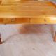 coffee table in solid cherry wood