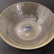 Vide-poche en verre de Murano moucheté d'or, Italie
