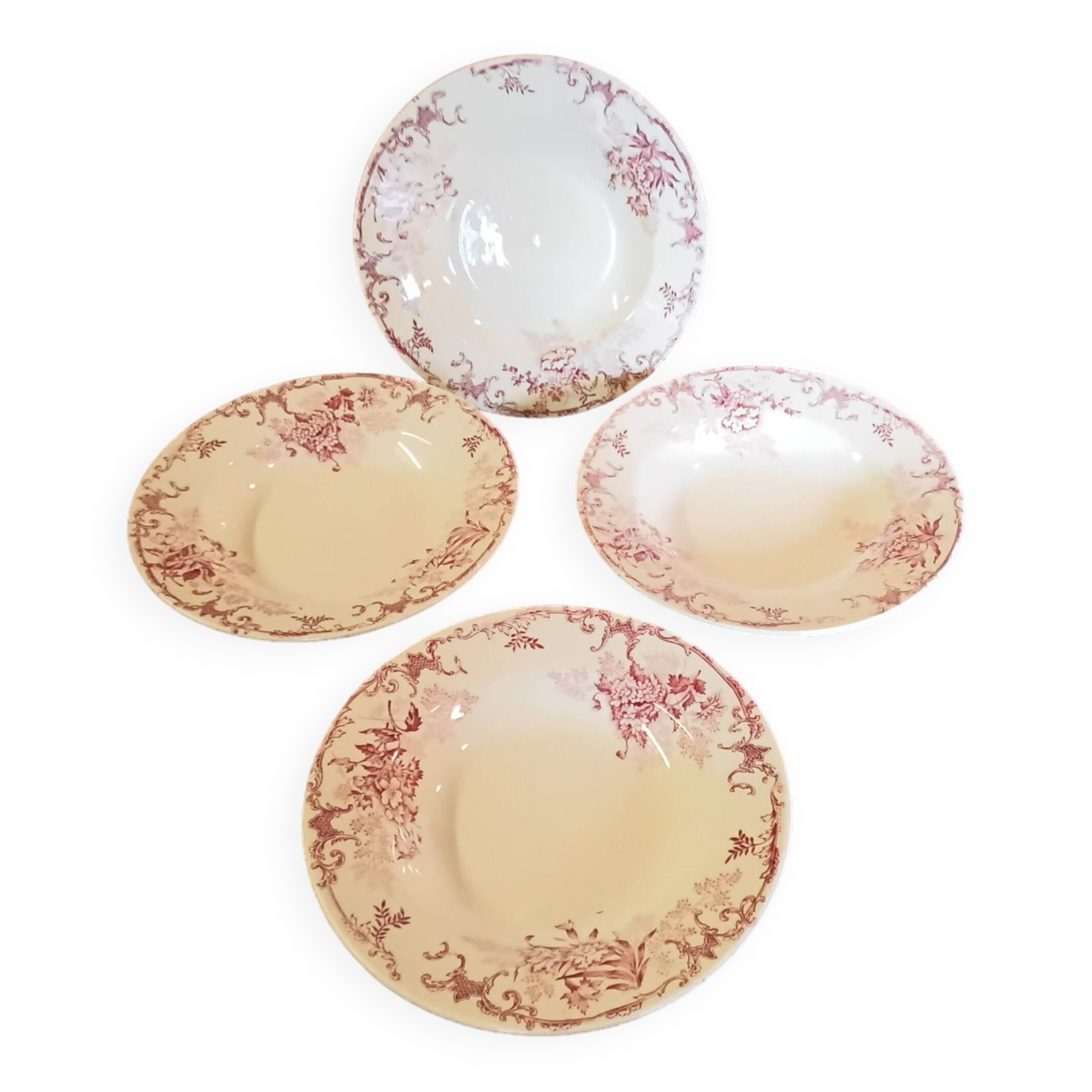 Iron earth soup plates