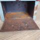 Miniature metal gas stove, (toy from the 1950s)