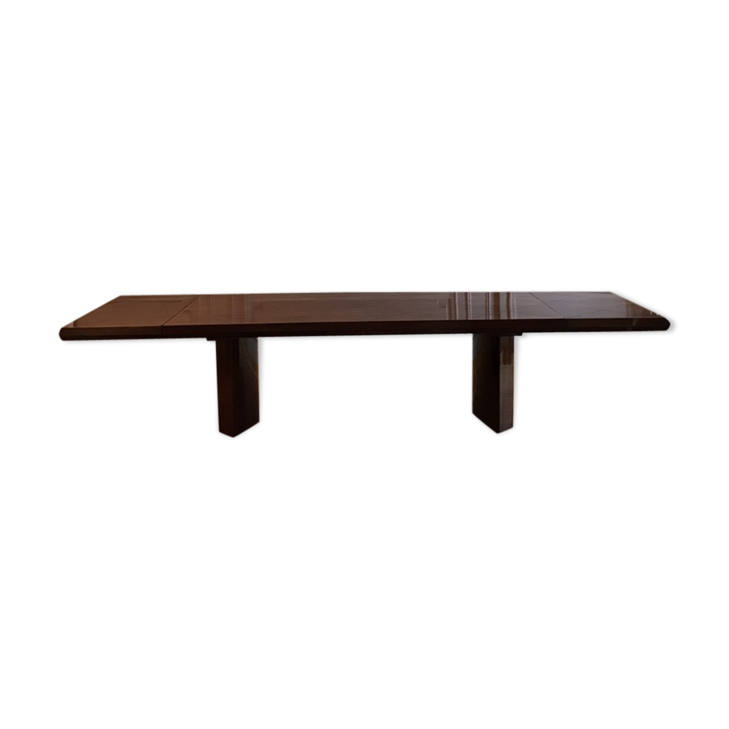 Wooden dining table