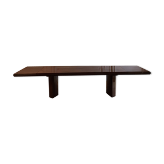 Wooden dining table