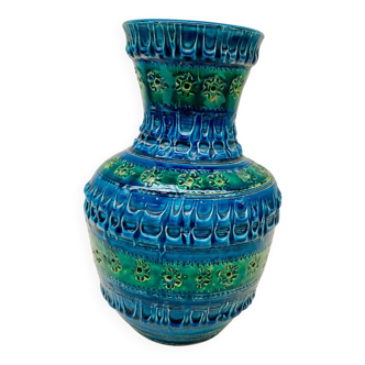 Vase Rimini Blu – Aldo Londi pour Bitossi