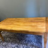 Old wooden table with drawer