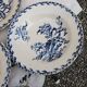 6 deep plates from Gien Chardon series