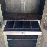 Empire cabinet with bronze ornamented columns