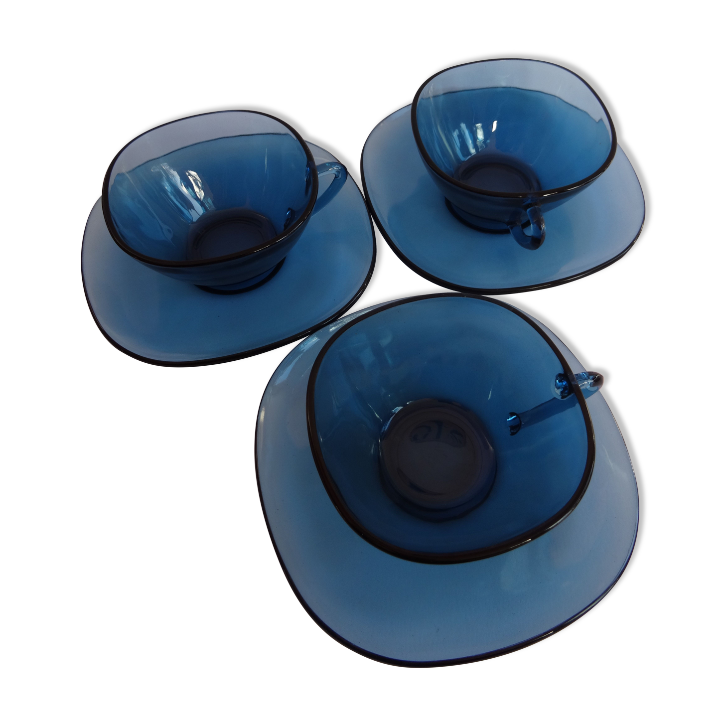 Tasses à café Vereco avec sous-tasses