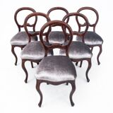 Antique chairs, Northern Europe, circa 1880. After restoration.