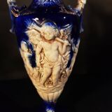 Italian earthenware vase