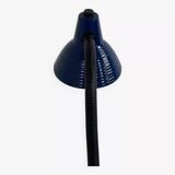 Blue industrial desk lamp