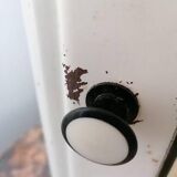 Metal wall toilet cabinet