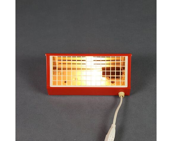 Wall lamp Ikea Typ V204 red metal- 80's