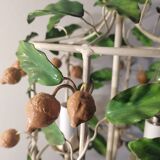 Italian Toleware chandelier from the 1960s