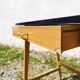 1950s vintage compass foot desk