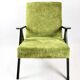 Fauteuil Vintage Modèle B-310 Vert Olive, 1970