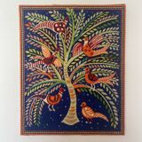 Ramage tapestry painting from Isfahan