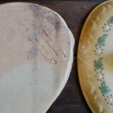 Large Alsatian terrine in ochre terracotta