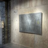 Georges Ferrato - Brutalist painting Cement on canvas