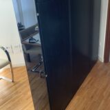 Black lacquered cabinet by Kazuhide Takahama for Cassina, 1980