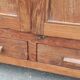 Old glazed teak cabinet
