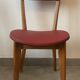 Set de 4 chaises bistrot vintage, années 50 (Taille adulte)