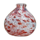 Vase signed JAS glassware contemporary art