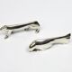Art Deco animal knife rests Gallia Christofle, Eugène Volynkine