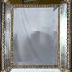 Beaded Mirror in Repoussé Brass, Louis XV style – 2nd part of the 19th century