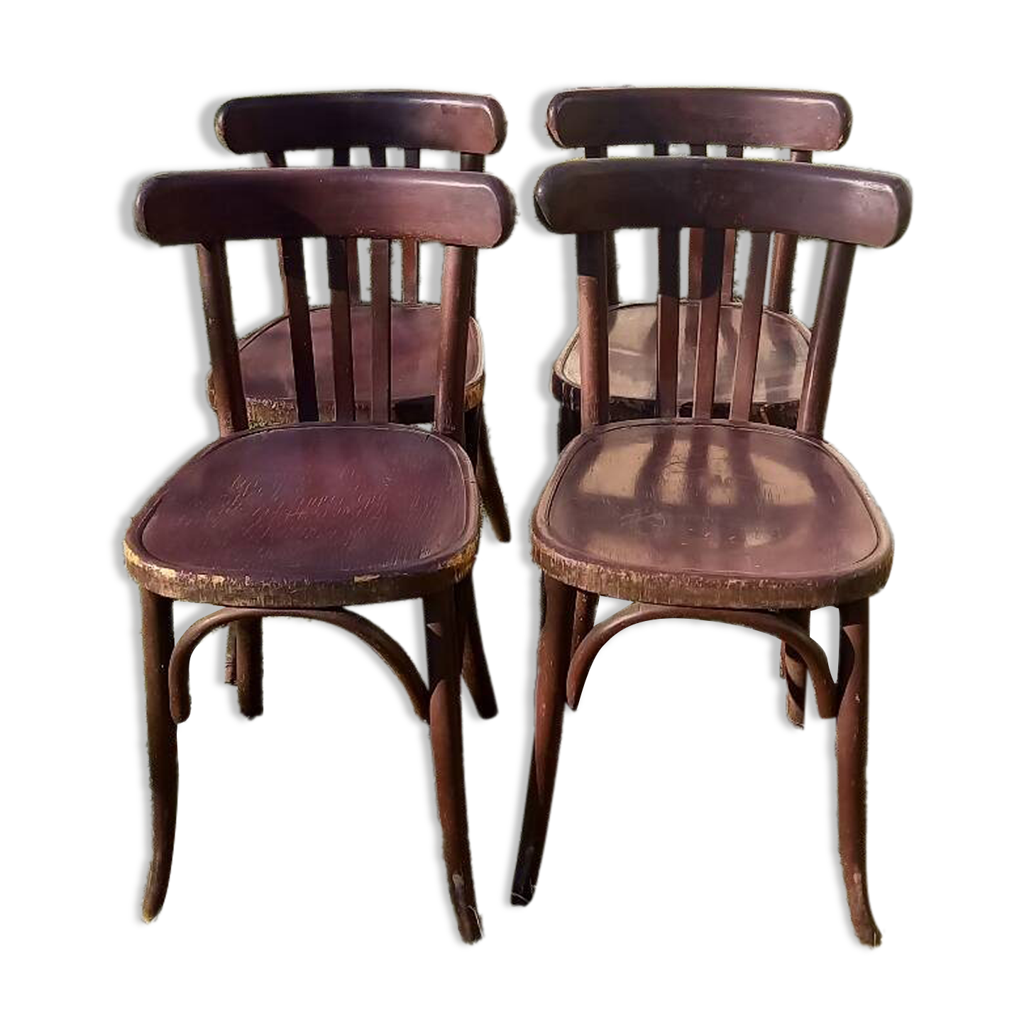 4 chaises bistrot