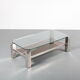 Table basse par Belgo Chrom, Belgique 1970