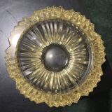 Daum Art Deco crystal vase