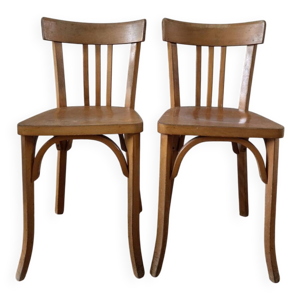 Paire de chaises bistrot - baumann