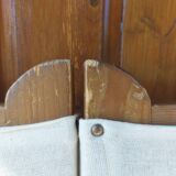 Wooden screen, fabric of your choice