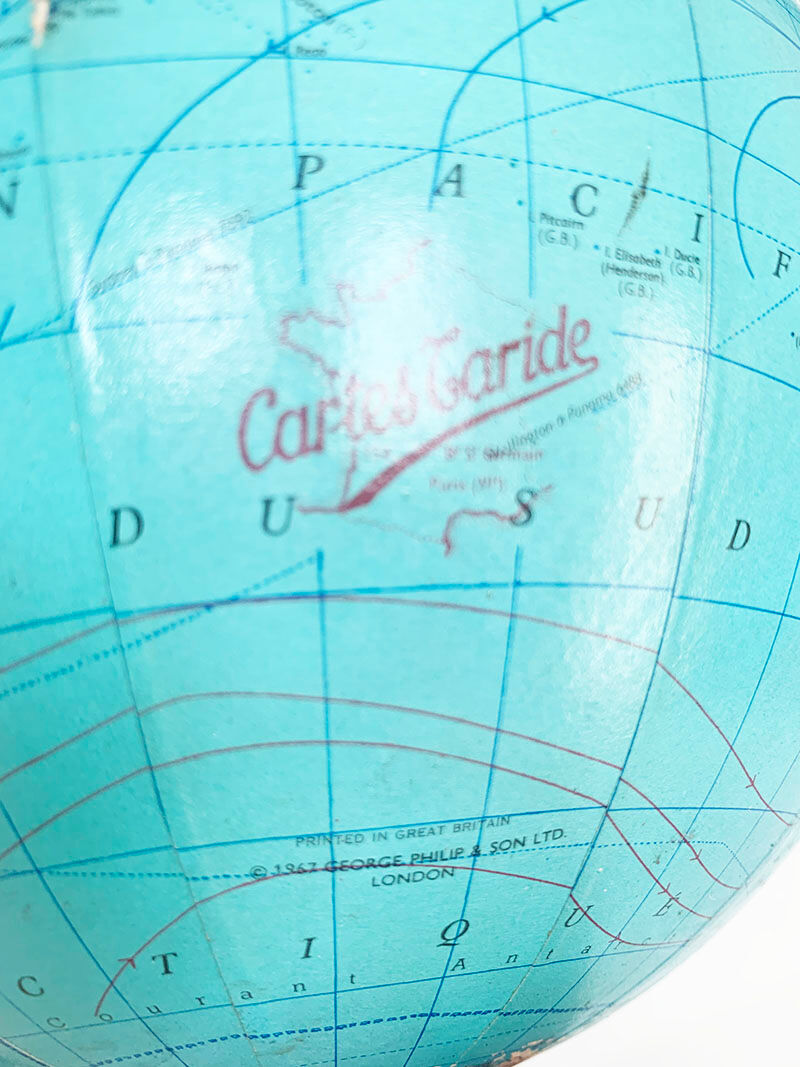 Globe terrestre Taride