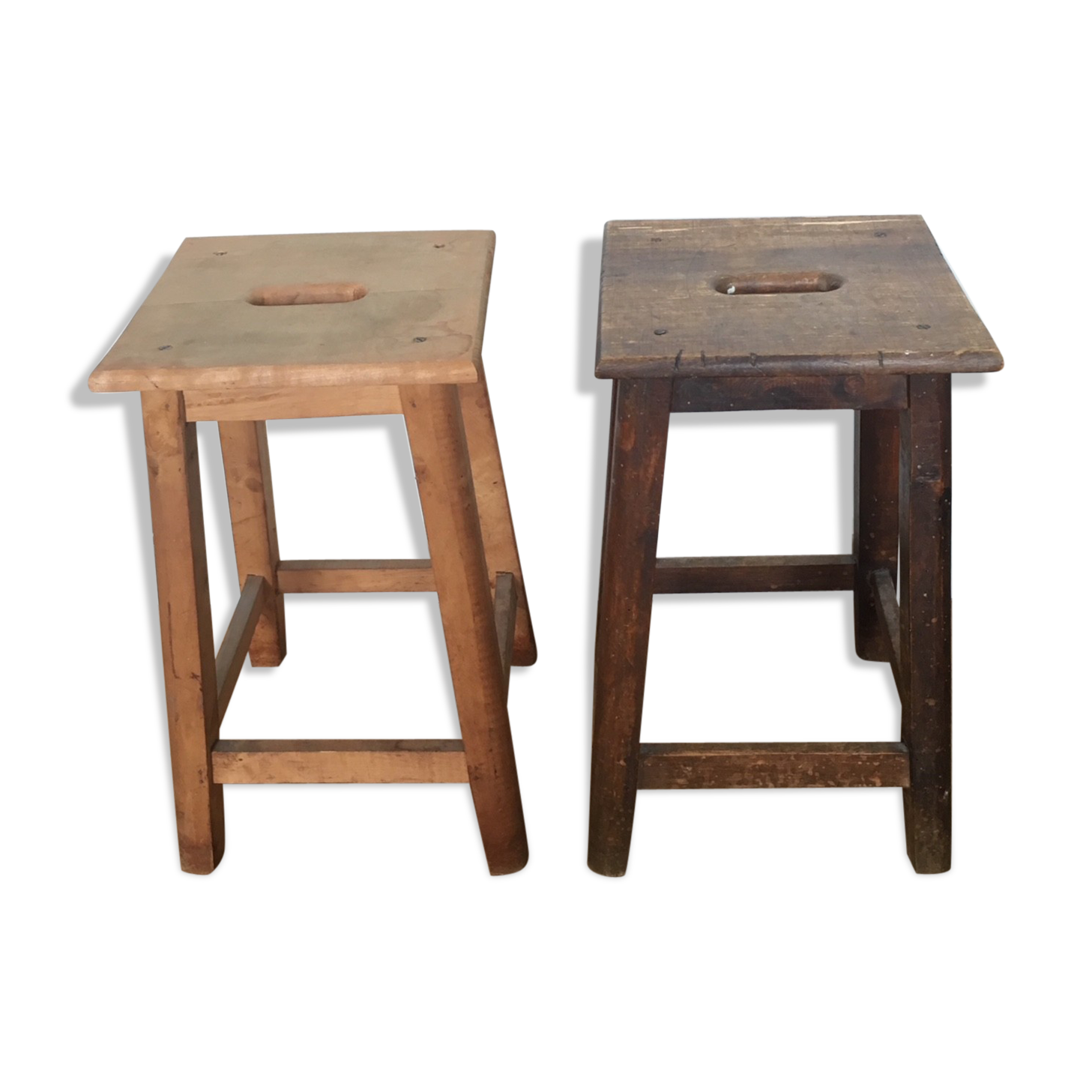 Pair of architects stools