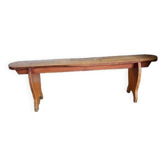 Wooden bench