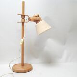 Scandinavian pine lamp 70s/80s
