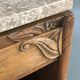 Bedside table top marble art nouveau