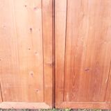 Paire de portes 248x129cm anciennes