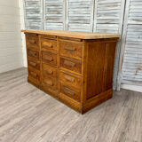 Sideboard or chest of drawers with 11 drawers, craft furniture