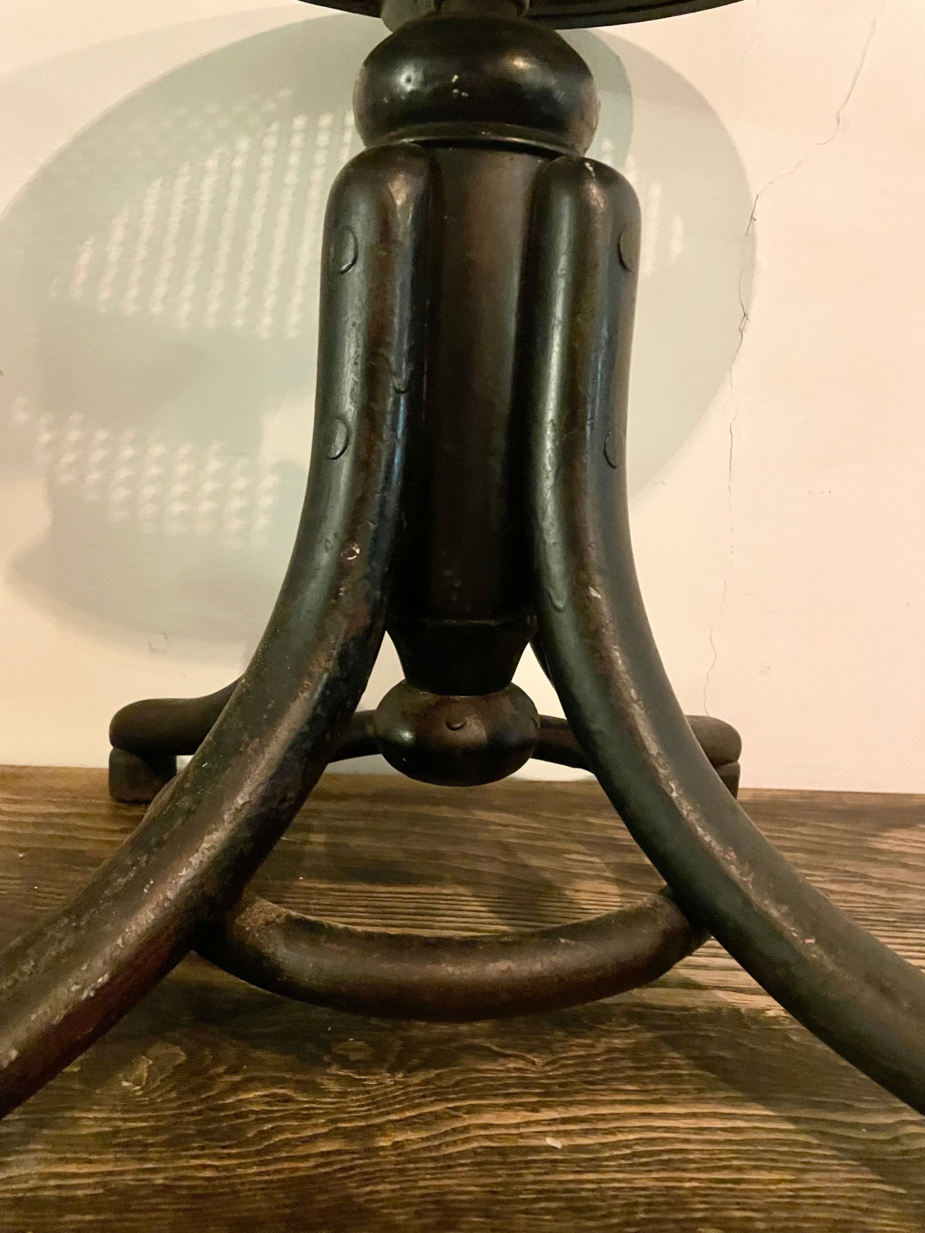 Thonet screw piano stool