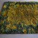 Tapis scandinave abstrait à poils hauts années 1960