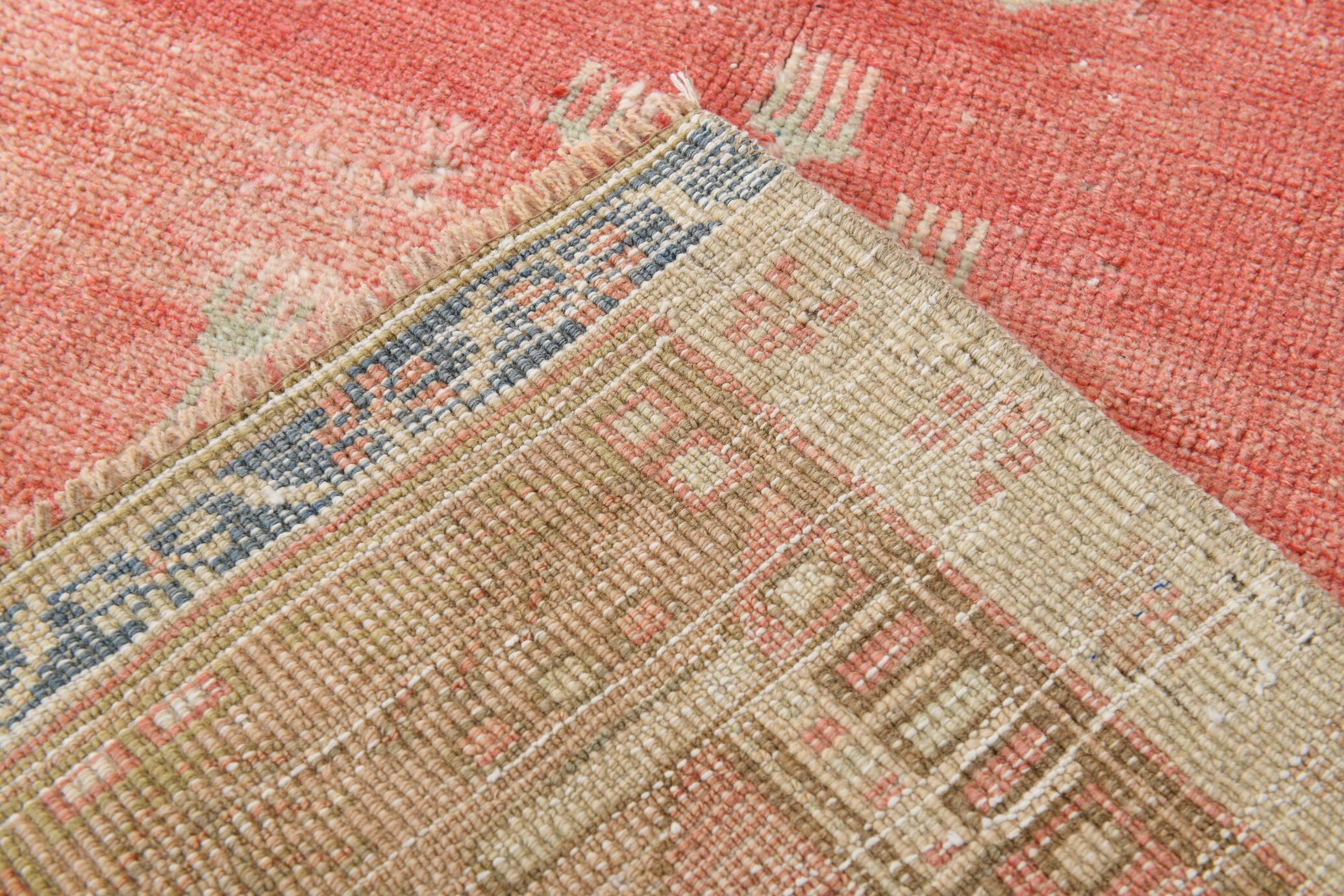 4x7 Rug For Living Room Handmade Turkish Rug, 125x230Cm SK 20701