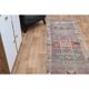 Rainbow Colorful Turkish Vintage Handmade Wool Runner Rug 86x358