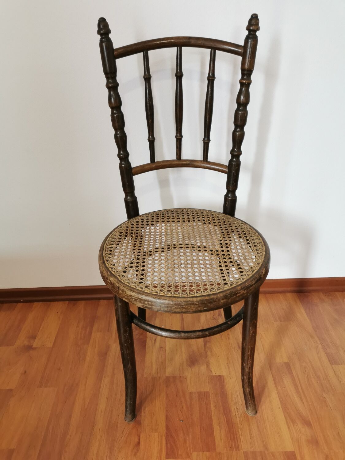 Set table and chairs bistro antique