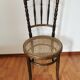 Set table and chairs bistro antique