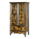 Chinese lacquered wedding cabinet painted circa 1920